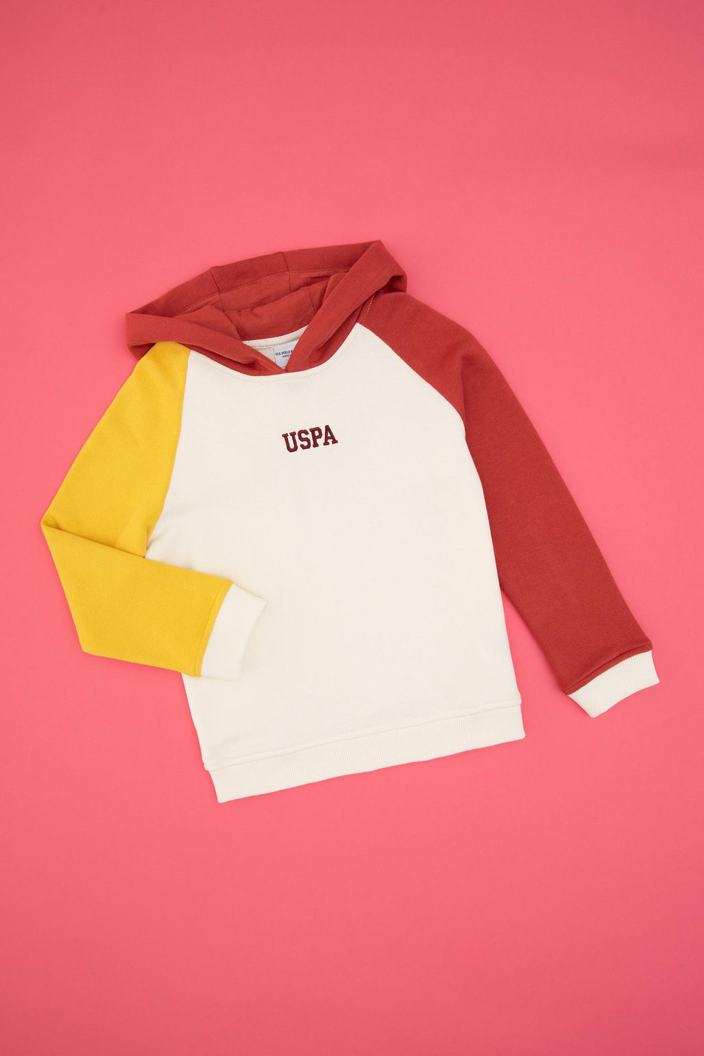 Erkek _ocuk Krem Kap__onlu Sweatshirt