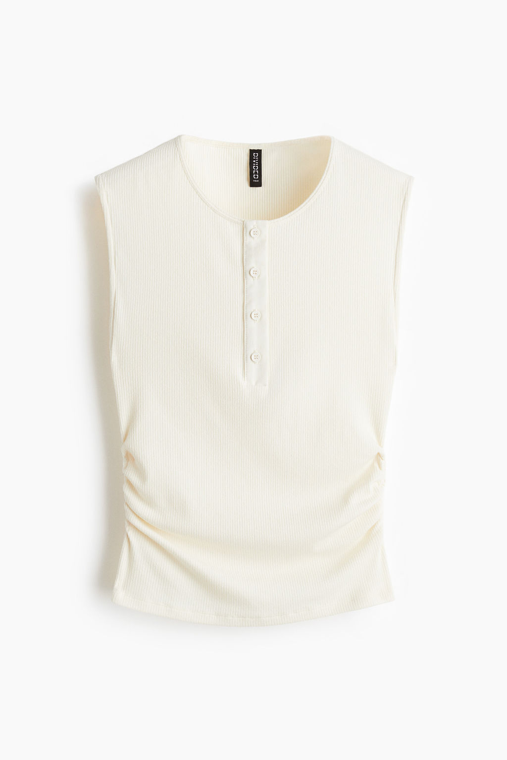 Top drapeado sin mangas - H&m фото 2