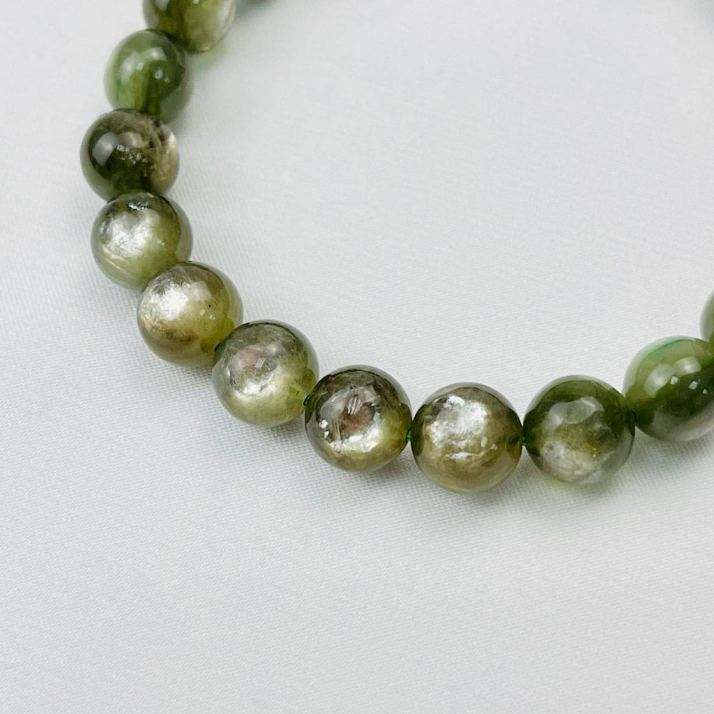 Браслет из Лепидолита Мусковит 18 см - Радуга самоцветов фото 2