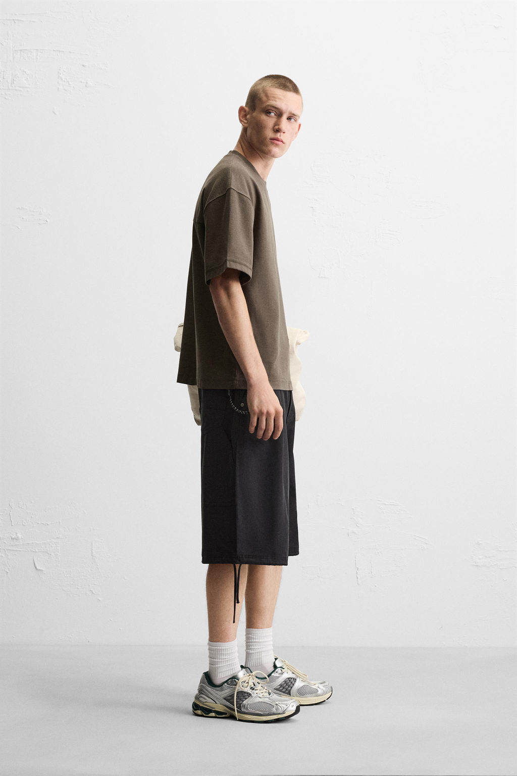 BOXY FIT HEAVYWEIGHT T-SHIRT - Zara фото 4