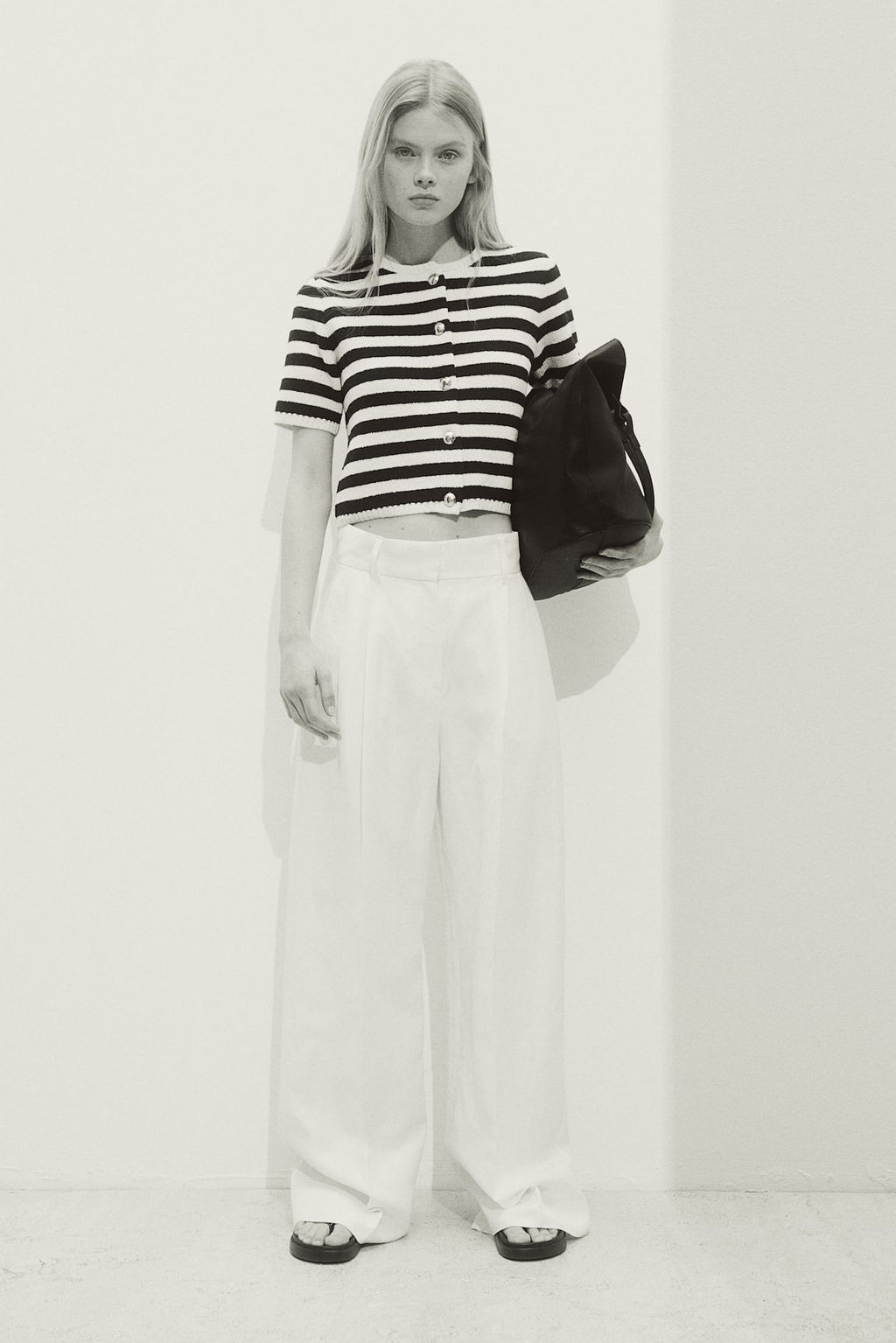 Cardigan de manga corta - H&m фото 4