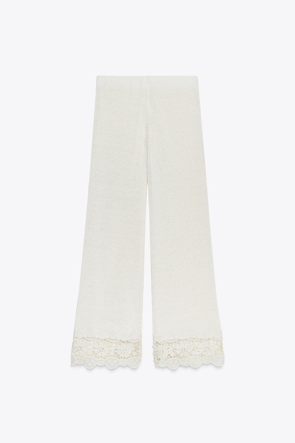 GUIPURE COMBINED TROUSERS - Zara фото 19