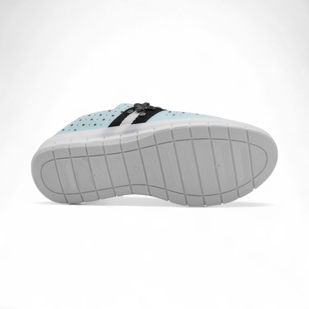 Мокасины 2502-7Е бирюзовые - Sport фото 3