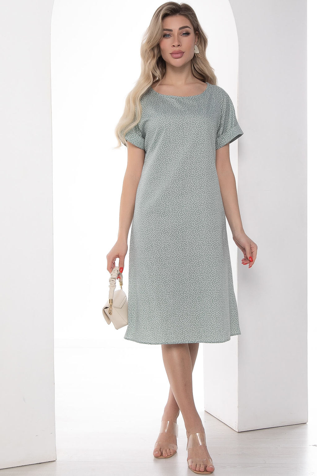 Платье Бренди (мята) П10077 - Lt collection фото 14