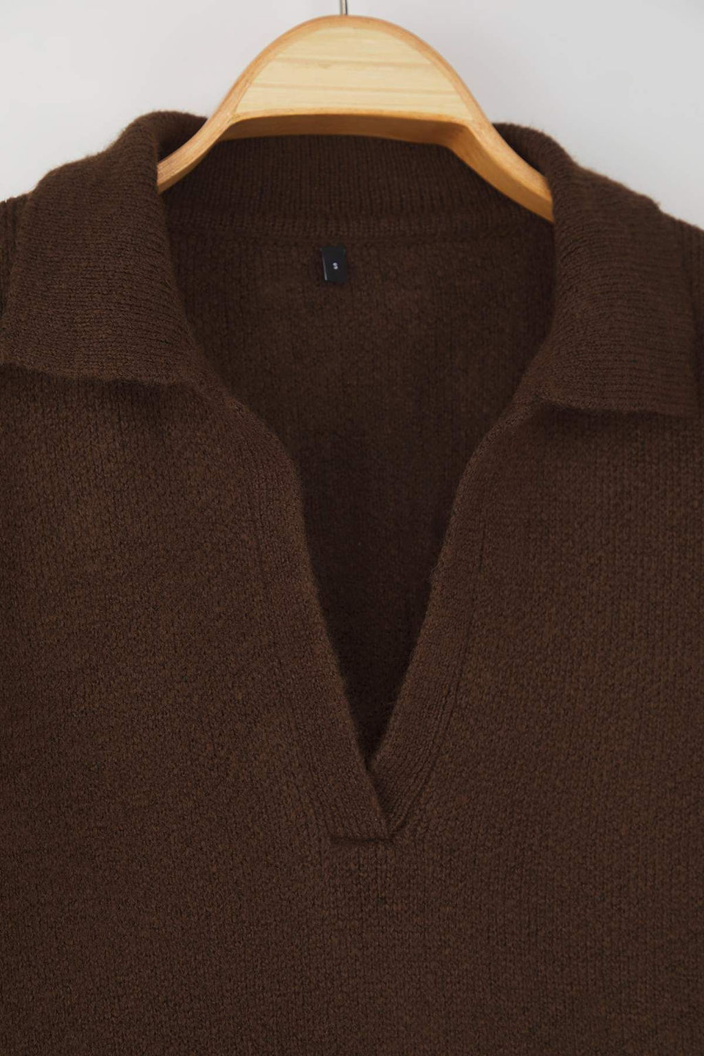 Wardrobe Essentials Lacivert*001 Yumusak Dokulu Cizgili Genis Kal?p Basic Triko Kazak TWOAW26KZ00087 - Trendyolmilla фото 12