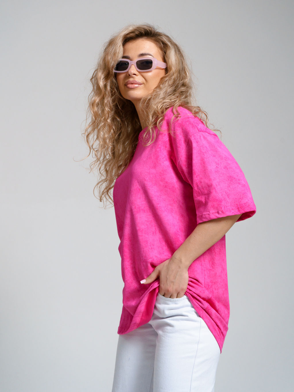 867 Футболка "Фуксия"