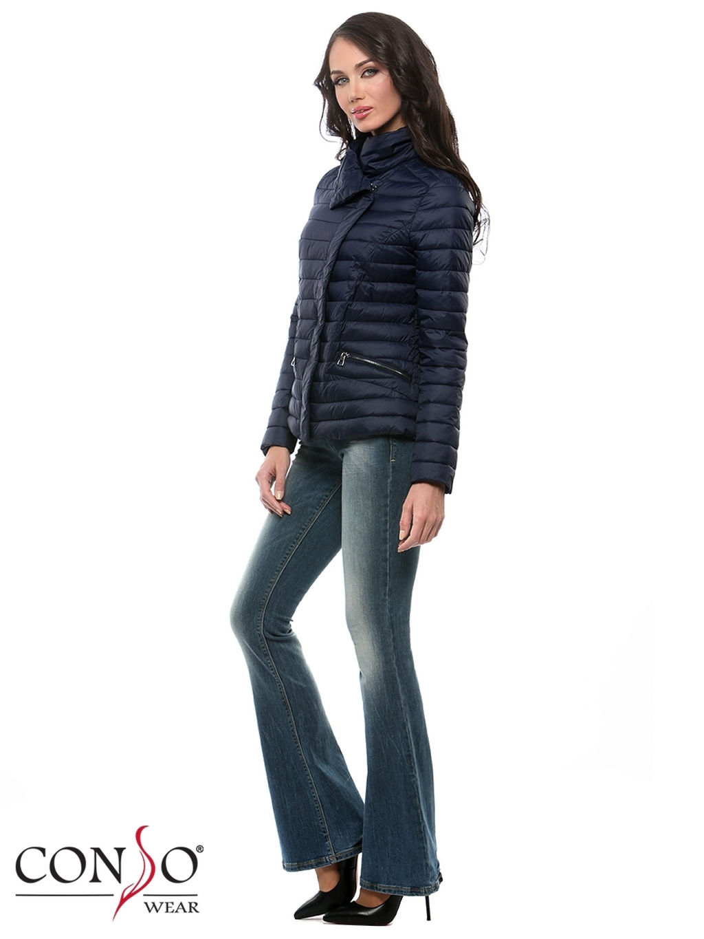 Conso/SS 200119 - grey Куртка женская  фото 6