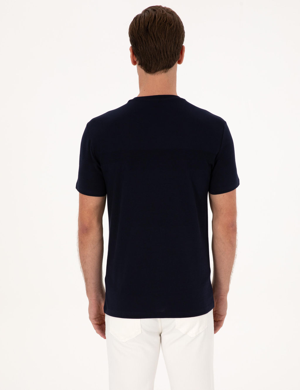 Lacivert Slim Fit Ti__rt