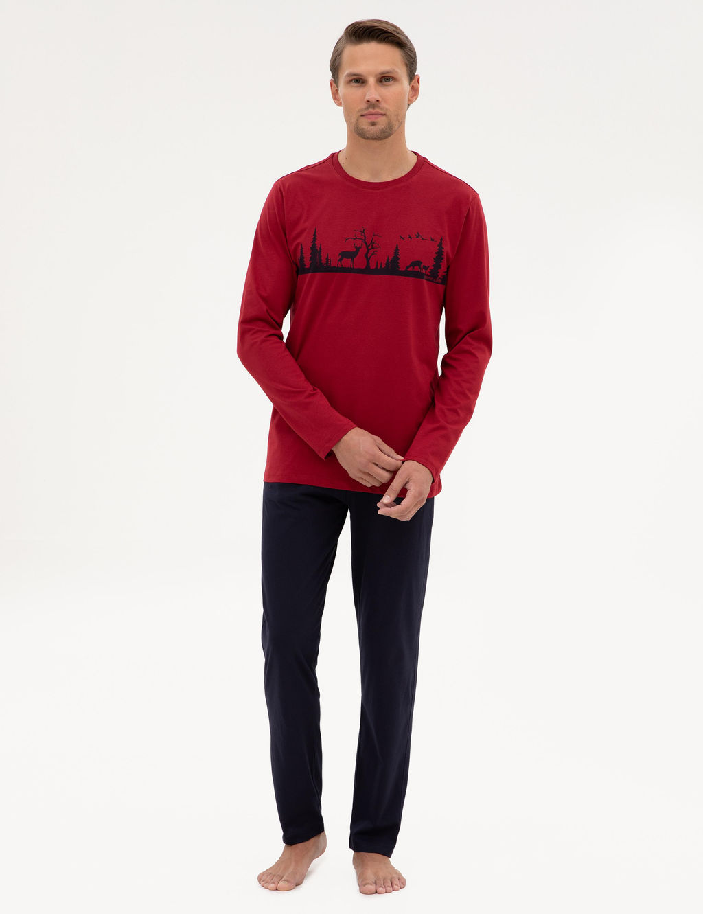 Bordo Pijama Tak_m_