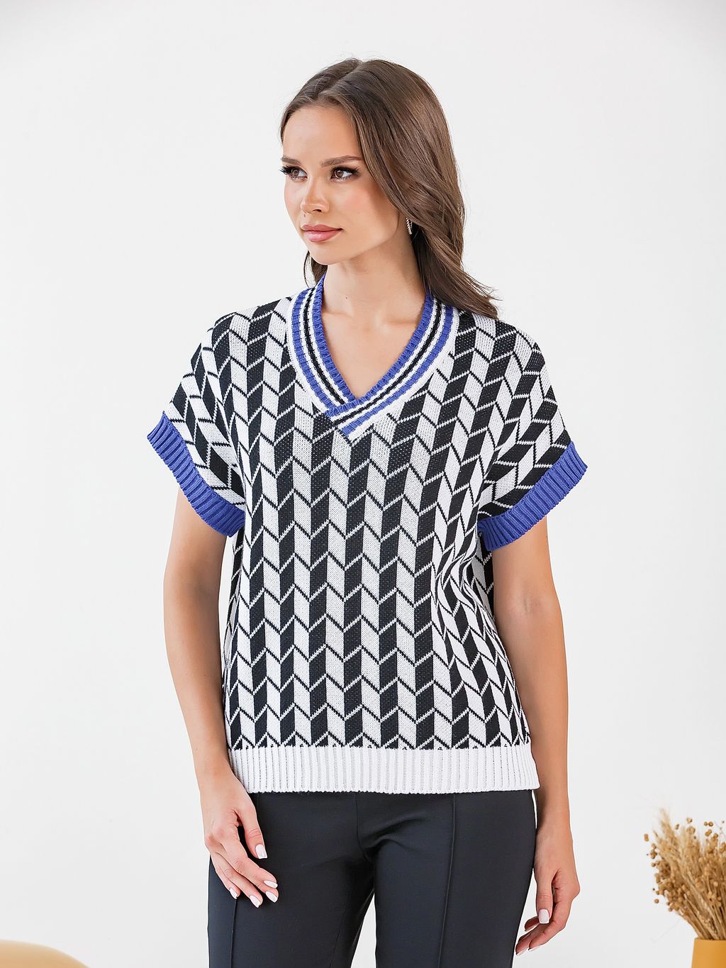 Жилет вязаный - Stilla фото 4