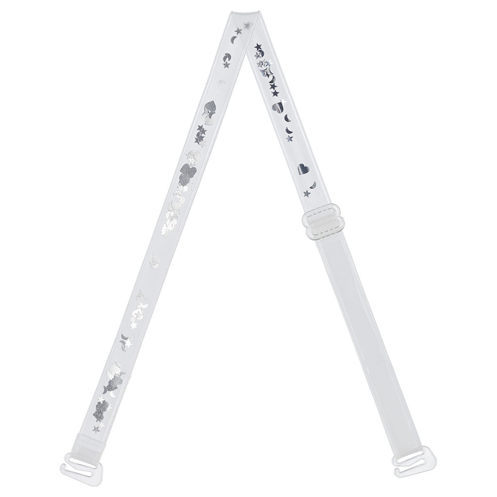 Бретели (пара) Gamma BR-1013 в пакете 10 мм 10 пар СК/Распродажа под серебро