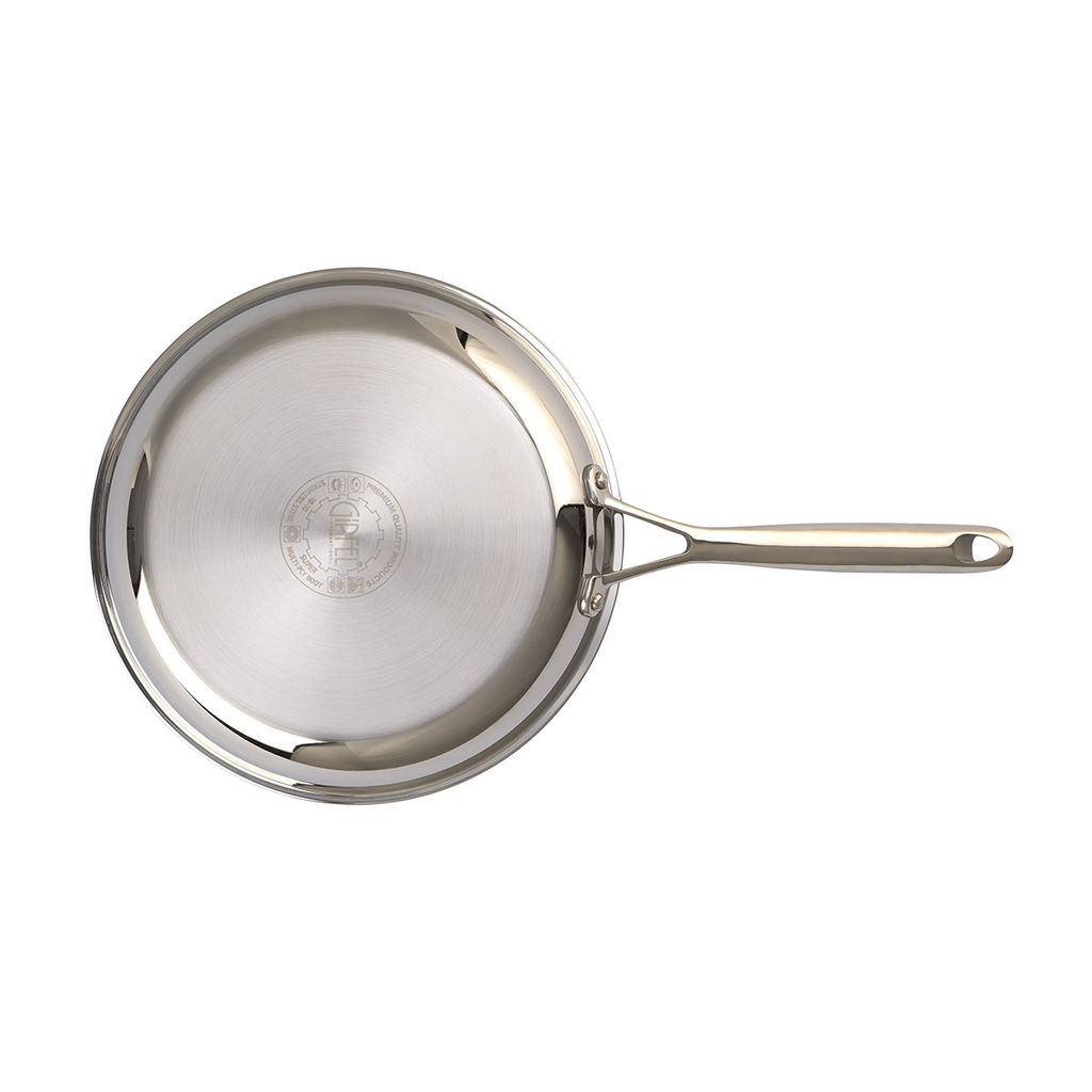 0391 GIPFEL Сковорода MELANIA 28см с трехслойным дном, с антипригарным покрытием 3D ILAG Black. Материал: нерж. сталь 18/10  фото 6