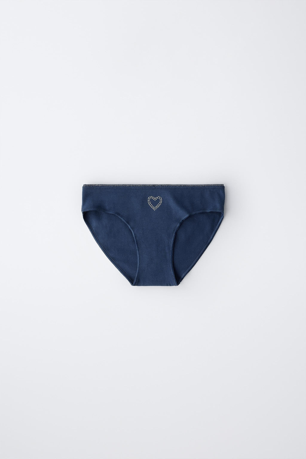 6-14 YEARS / SIX-PACK OF RHINESTONE SHAPED BRIEFS - Zara фото 3