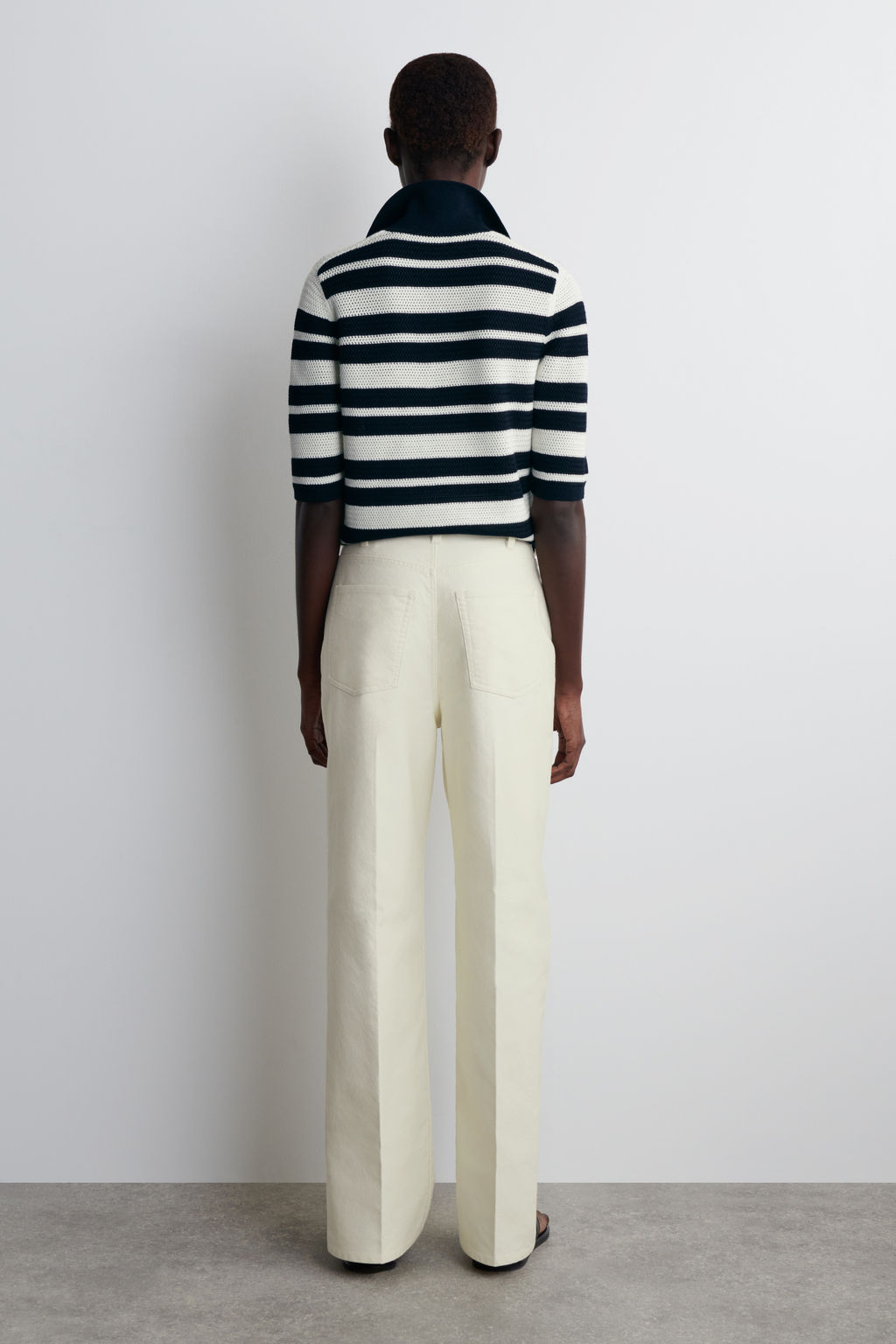 PANTAL?N STRAIGHT LEG DE ALGOD?N - H&m фото 4