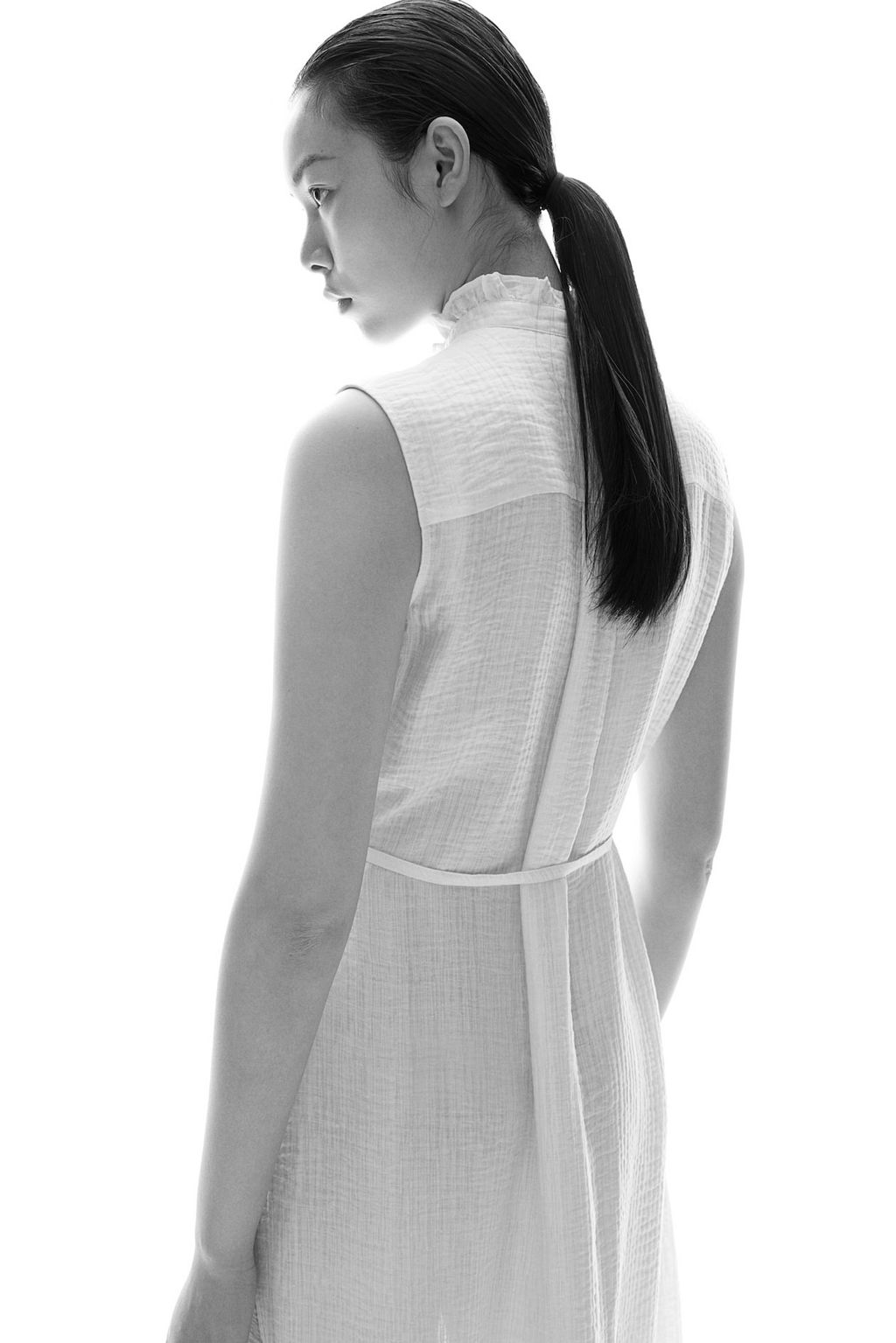 Vestido de muselina con volantes - H&m фото 3