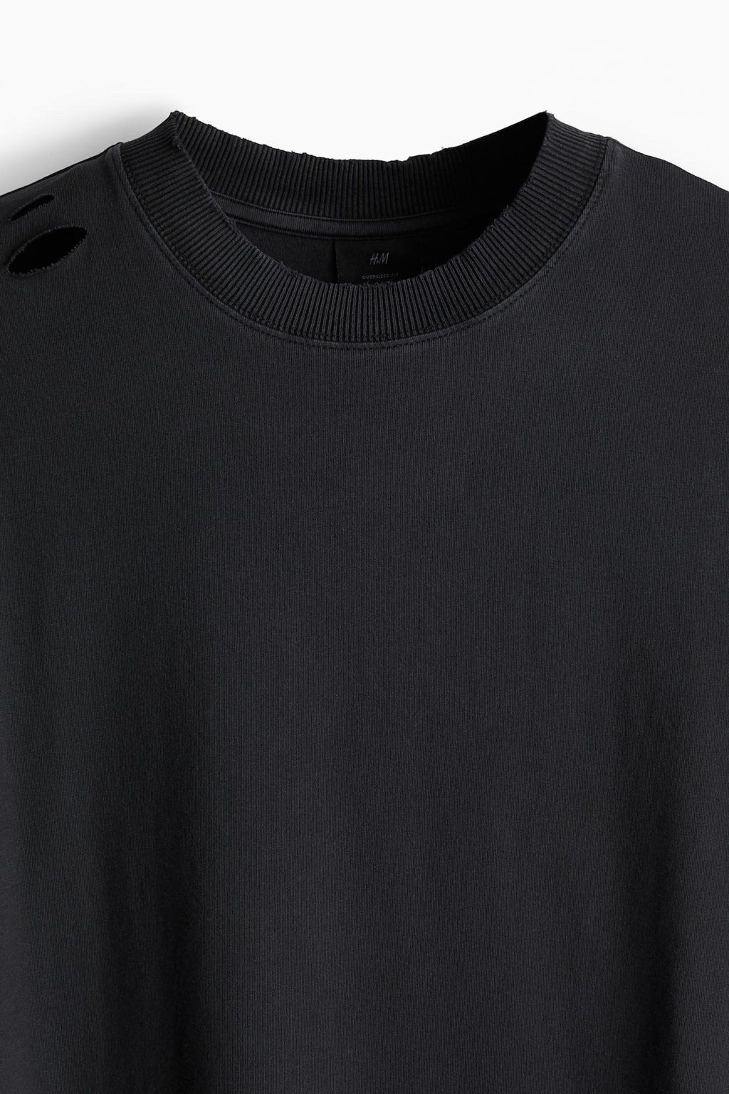 Camiseta con efecto desgastado Oversized Fit - H&m фото 2