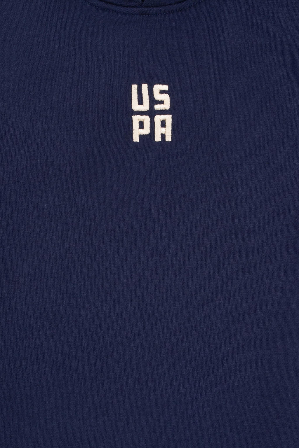 Erkek _ocuk Lacivert K_sa Kollu Kap__onlu Sweatshirt - U.s. polo assn фото 3