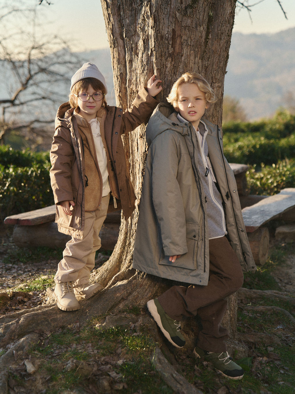 Парка демисезонная Олива 7+ - Bungly фото 4