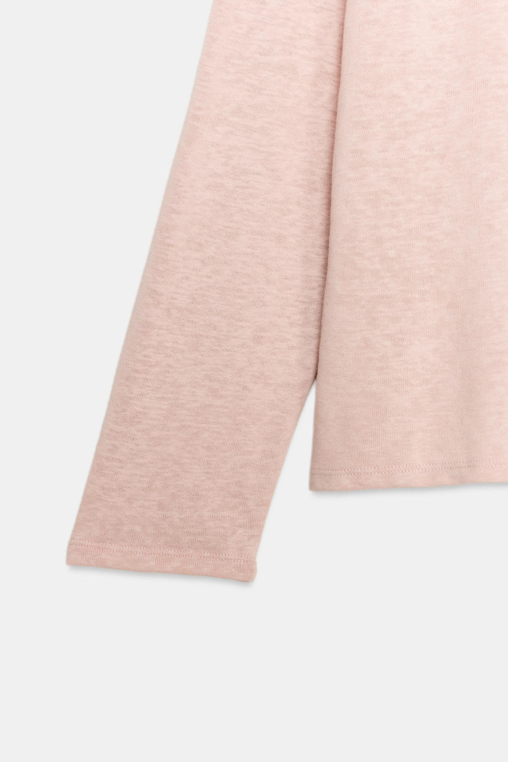CAMISETA R?STICA MANGA LARGA / Rosa palo - Zara фото 8