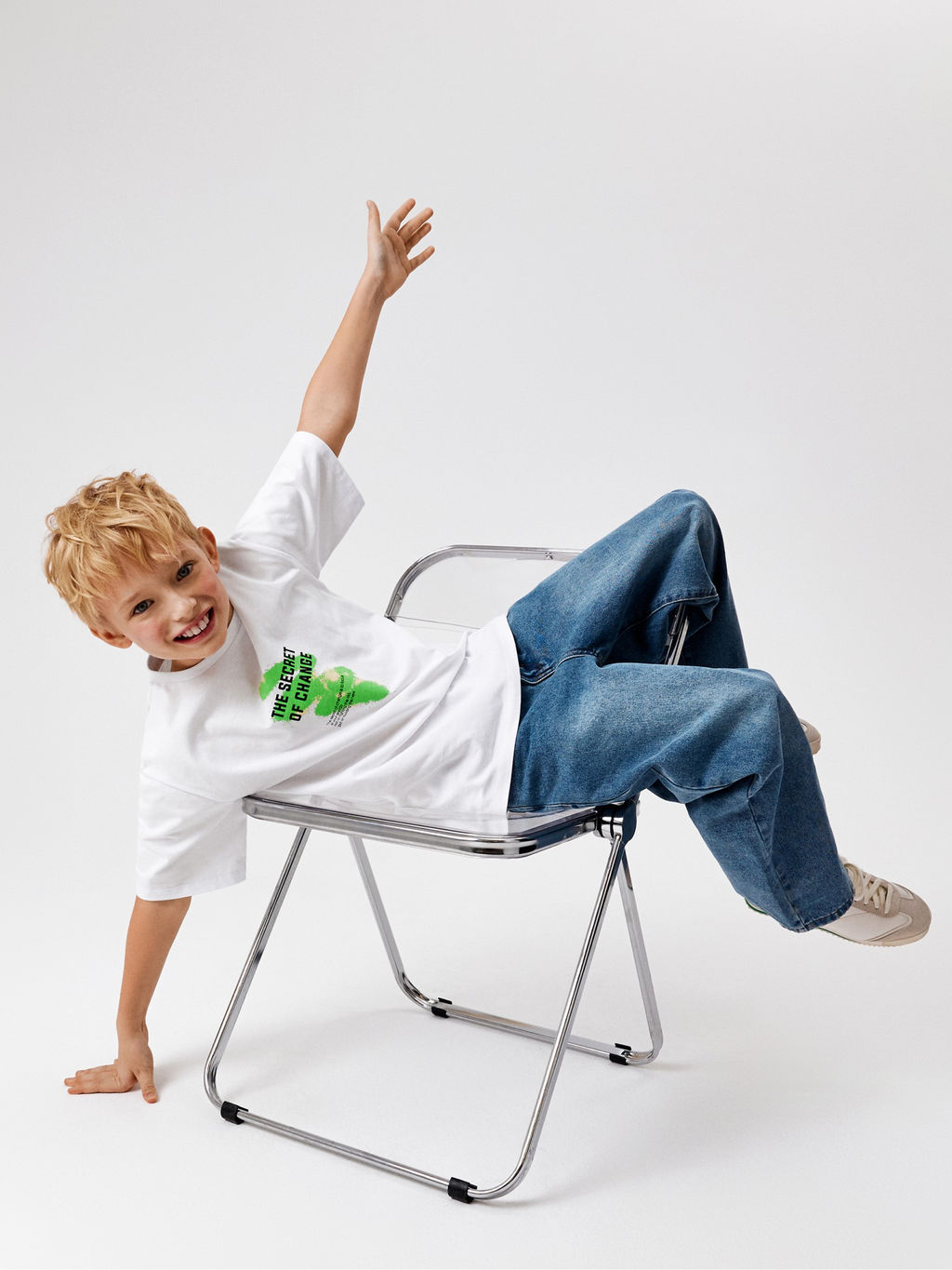 ACOOLA / Футболка детская для мальчиков Pricy белый