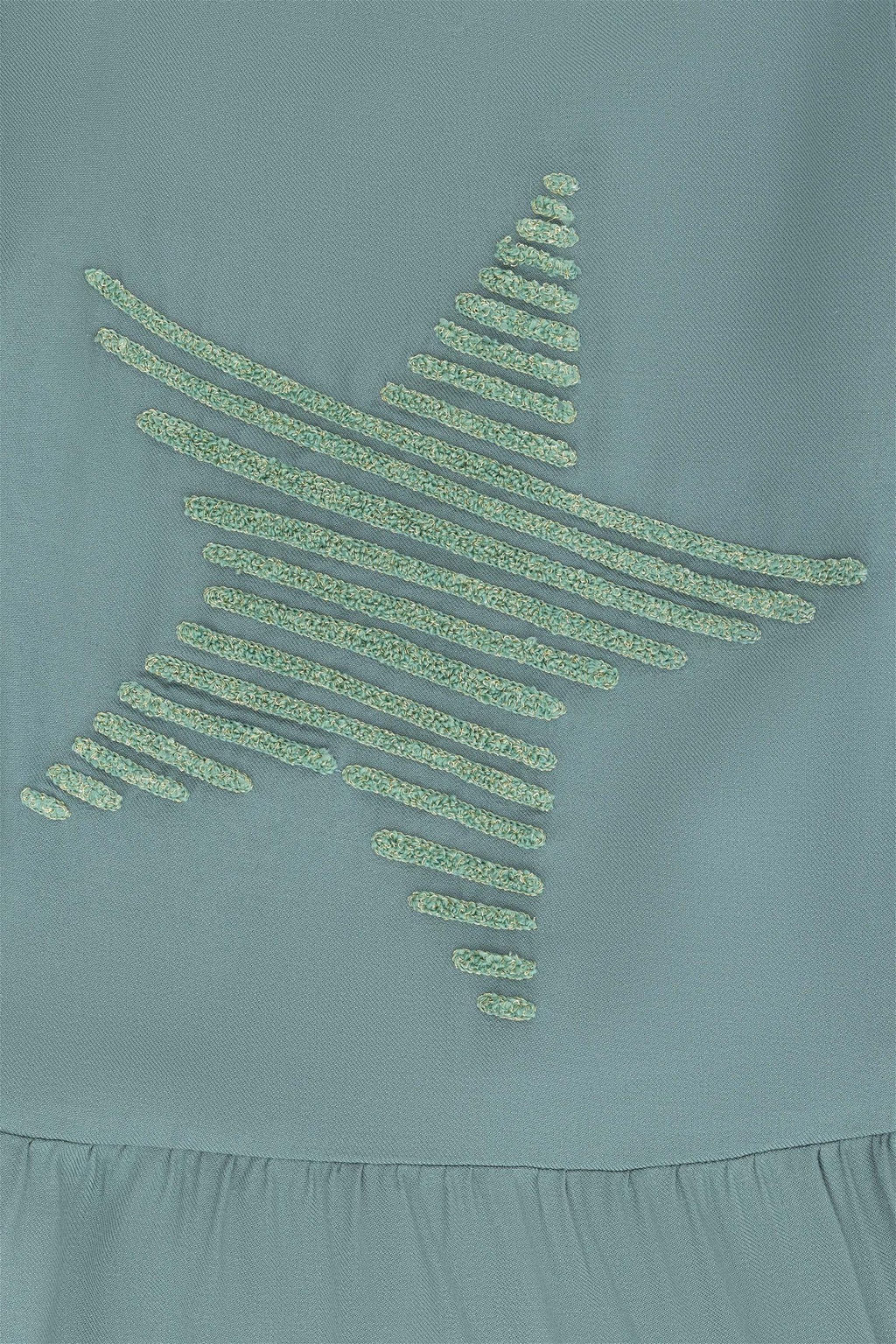 U. S. Polo Assn Мятное тканое платье с длинными рукавами для девочки - U.s. polo assn фото 6