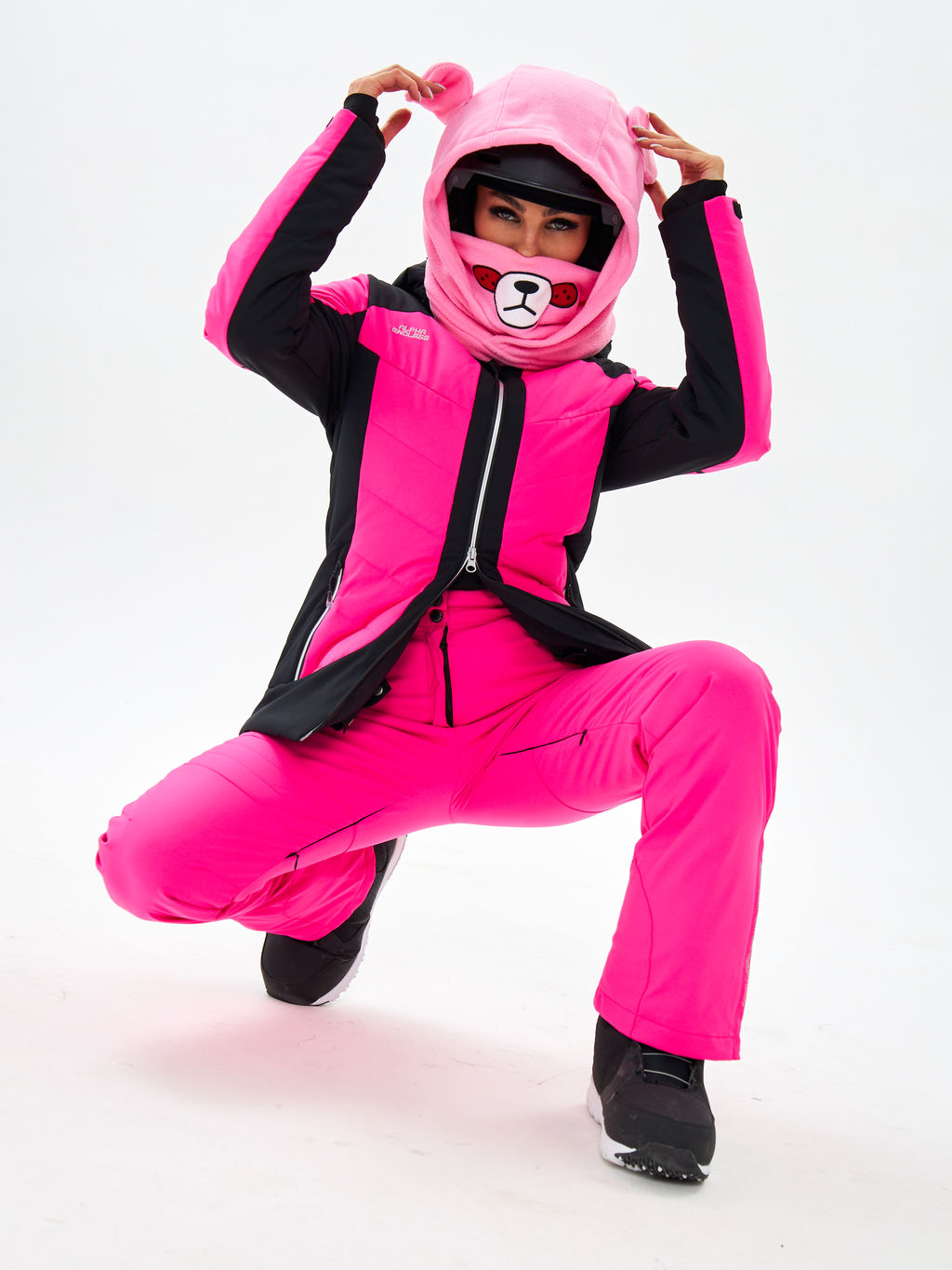 Женская горнолыжная / сноубордическая мембранная куртка Alpha Endless Peak Tech_3 Фуксия  фото 23