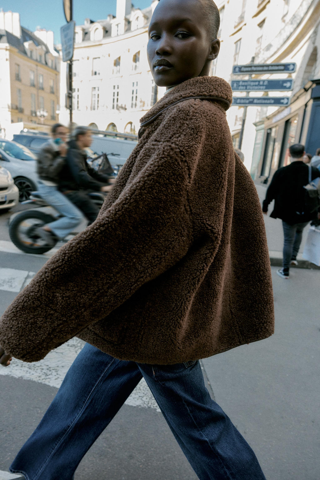 REVERSIBLE DOUBLE-FACED COAT - Zara фото 3