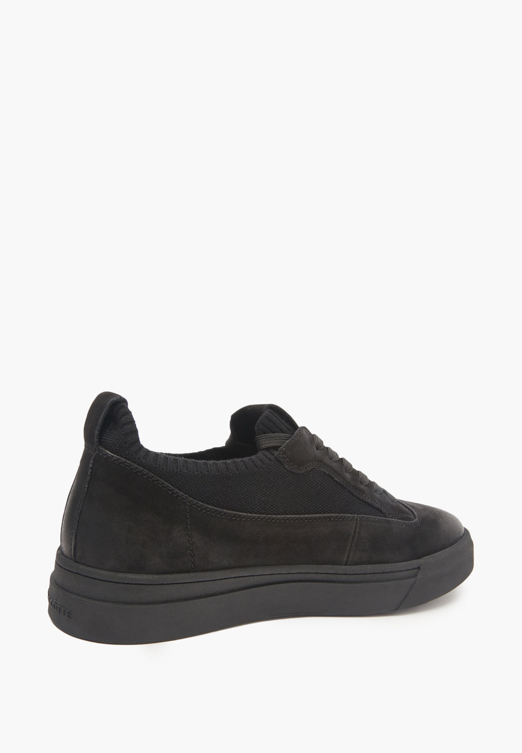 Черные мужские велюровые кеды - Mascotte фото 3