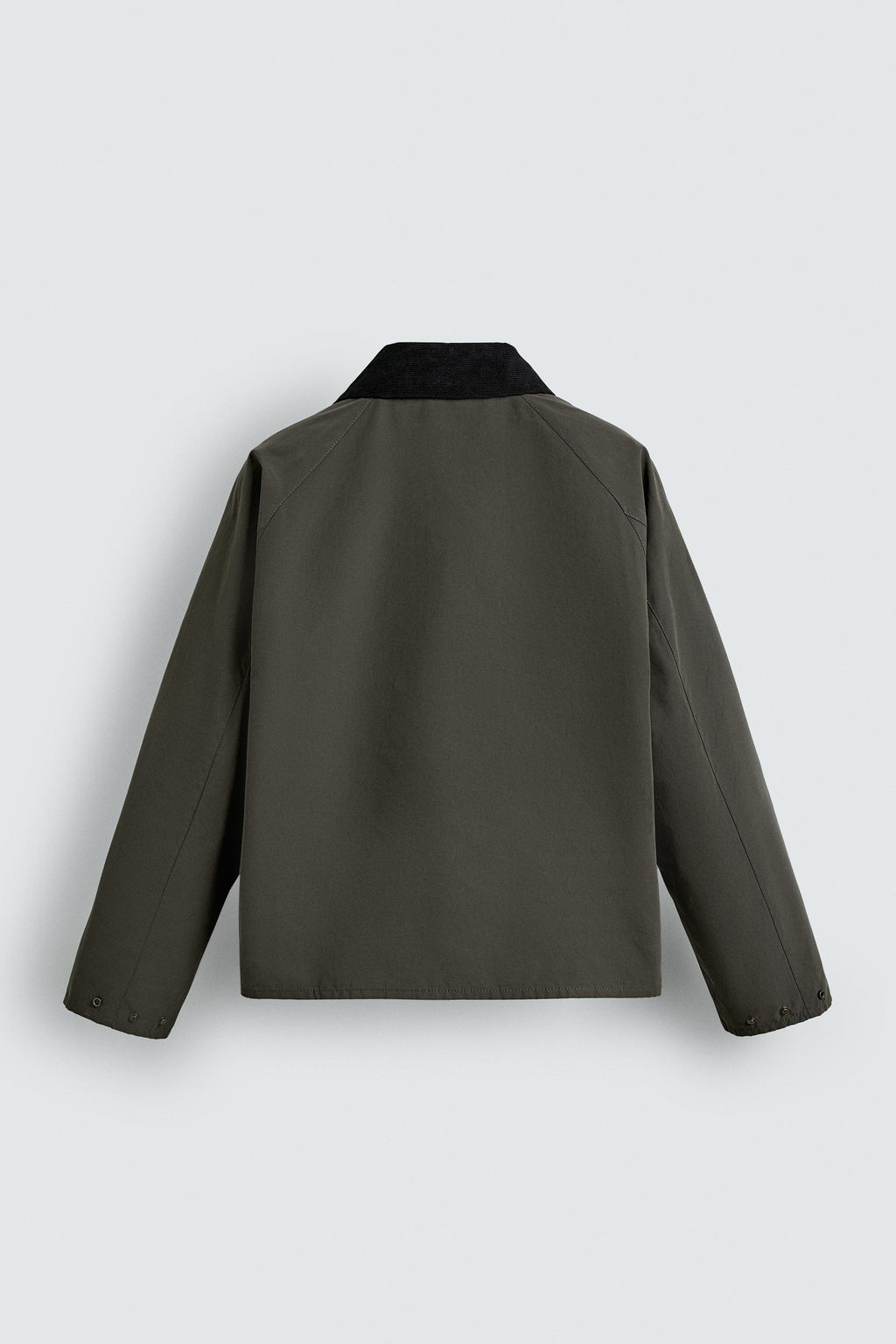 CONTRAST COLLAR TECHNICAL JACKET - Zara фото 8