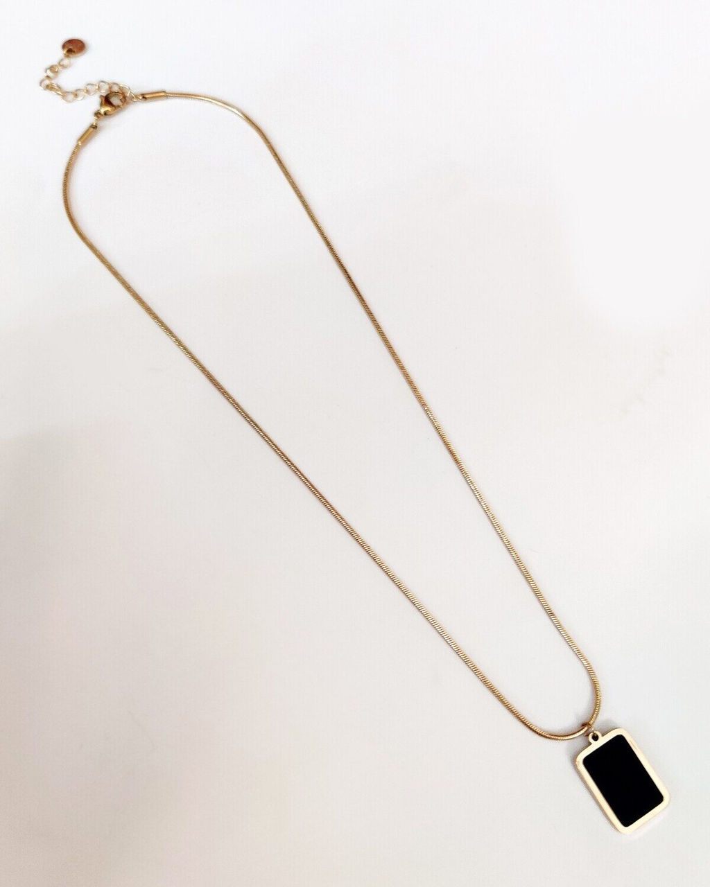 Кулон из стали на цепочке