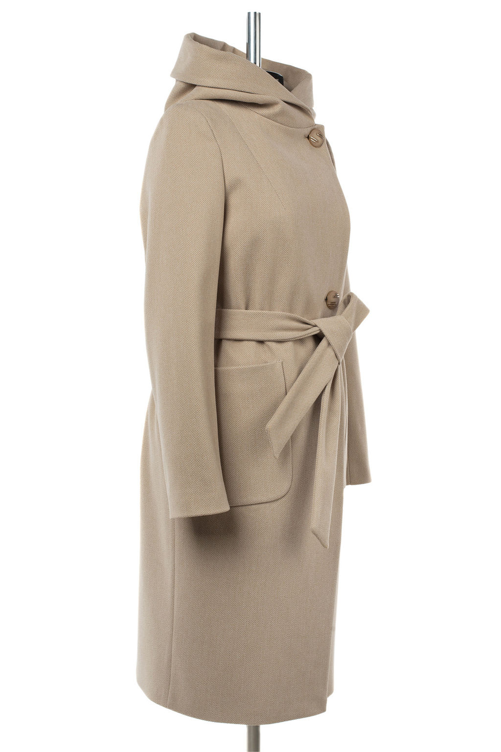 Пальто женское демисезонное (пояс) - El podio фото 10