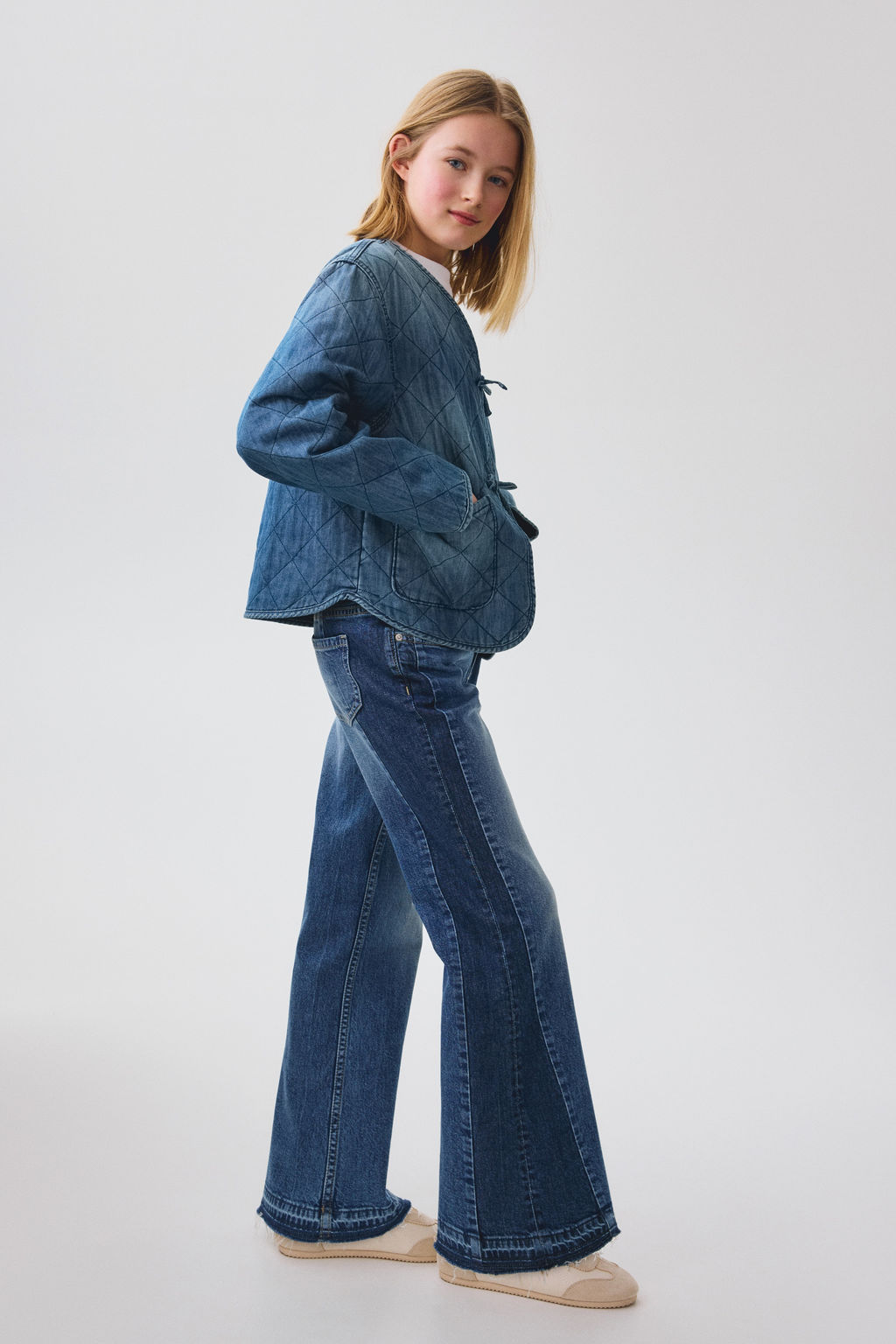 Chaqueta denim guateada - H&m фото 5