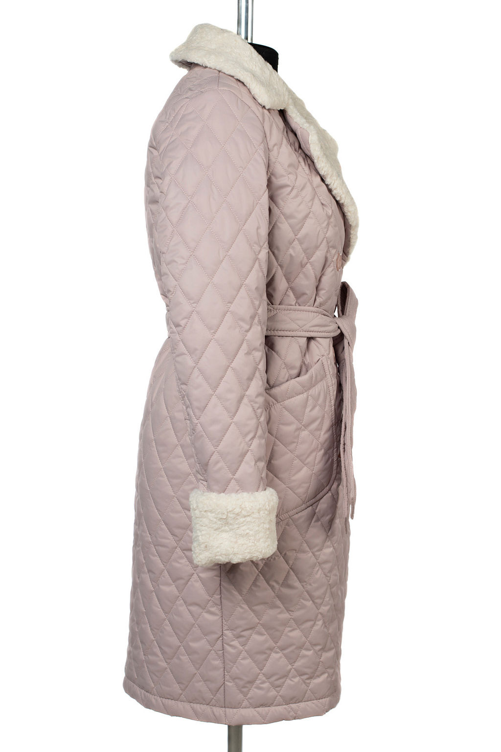 Пальто женское демисезонное(пояс) - El podio фото 12