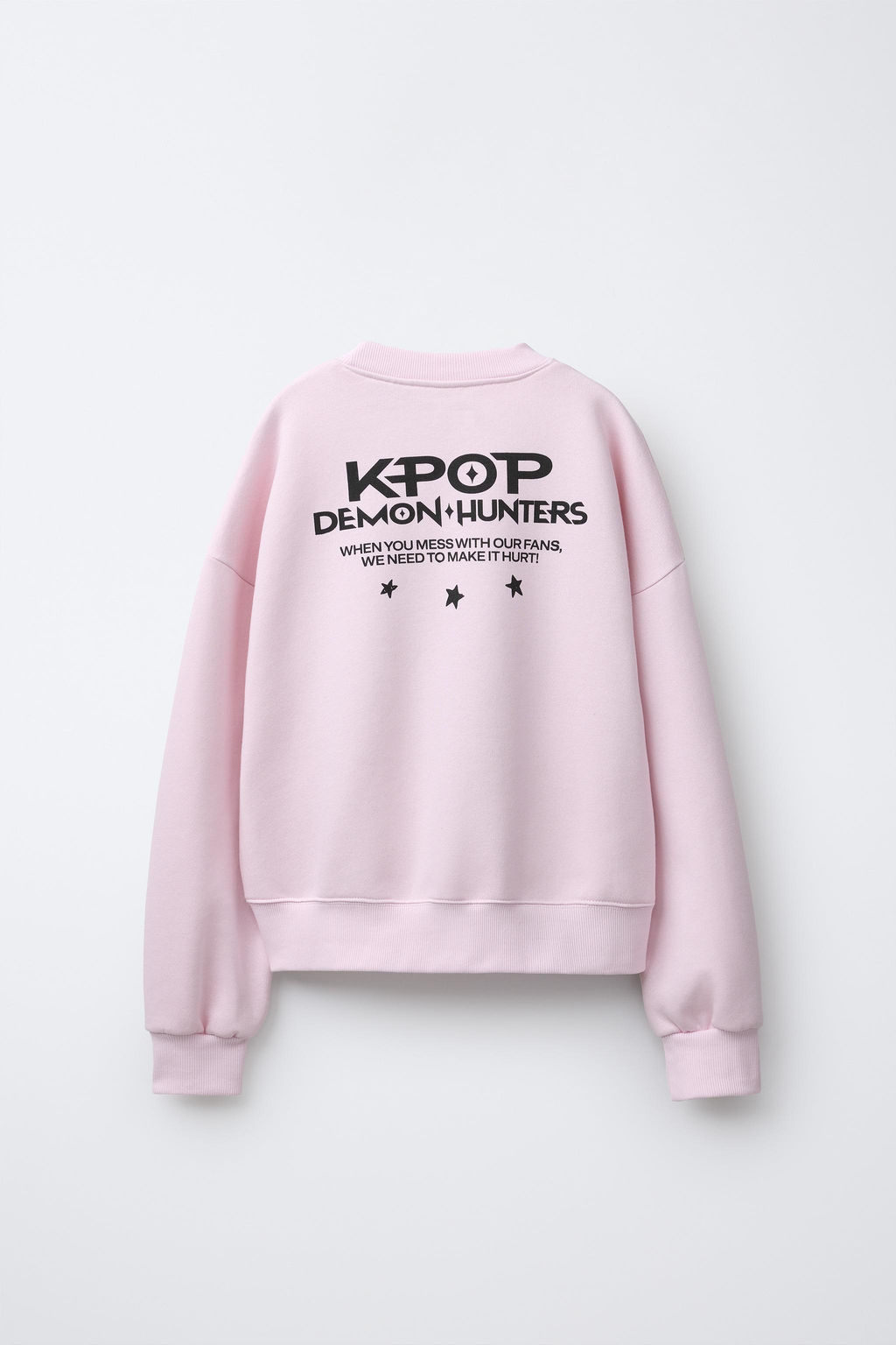 KPOP DEMON HUNTERS NETFLIX  PRINTED SWEATSHIRT - Zara фото 7