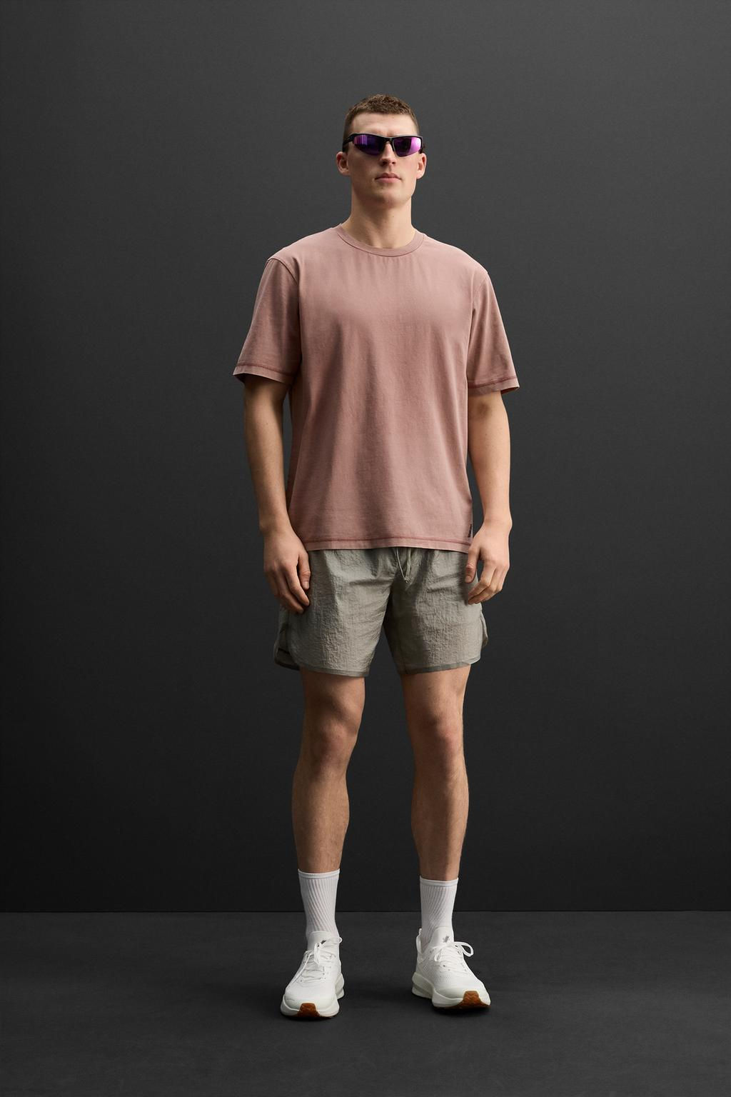 WASHED TRAINING T-SHIRT - Zara фото 2