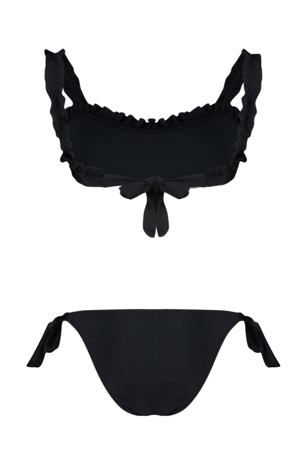 TRENDYOLMILLA Siyah Bralet F?rf?rl? Regular Bikini Tak?m? TBESS24BT00101 фото 7