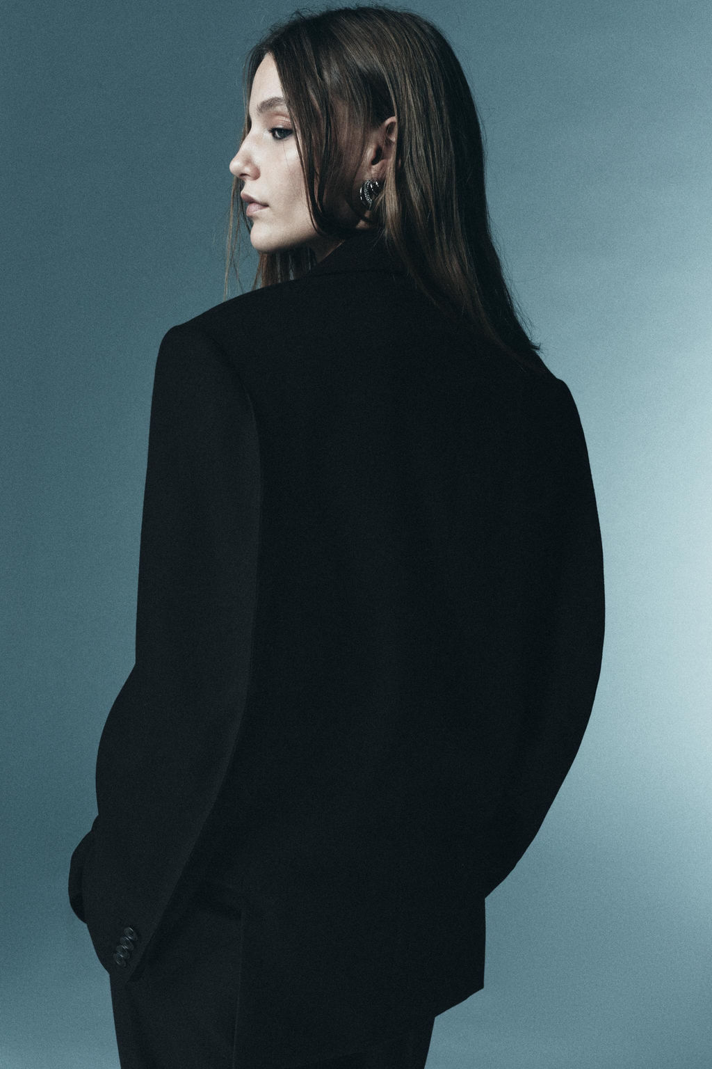 LIMITED EDITION 100% WOOL DARTED TROUSERS