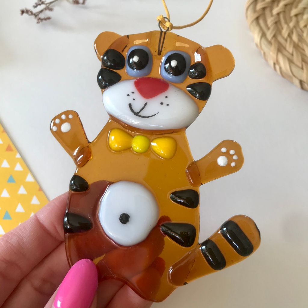 Сувенир Тигренок с бантиком - Стрекоза фото 8