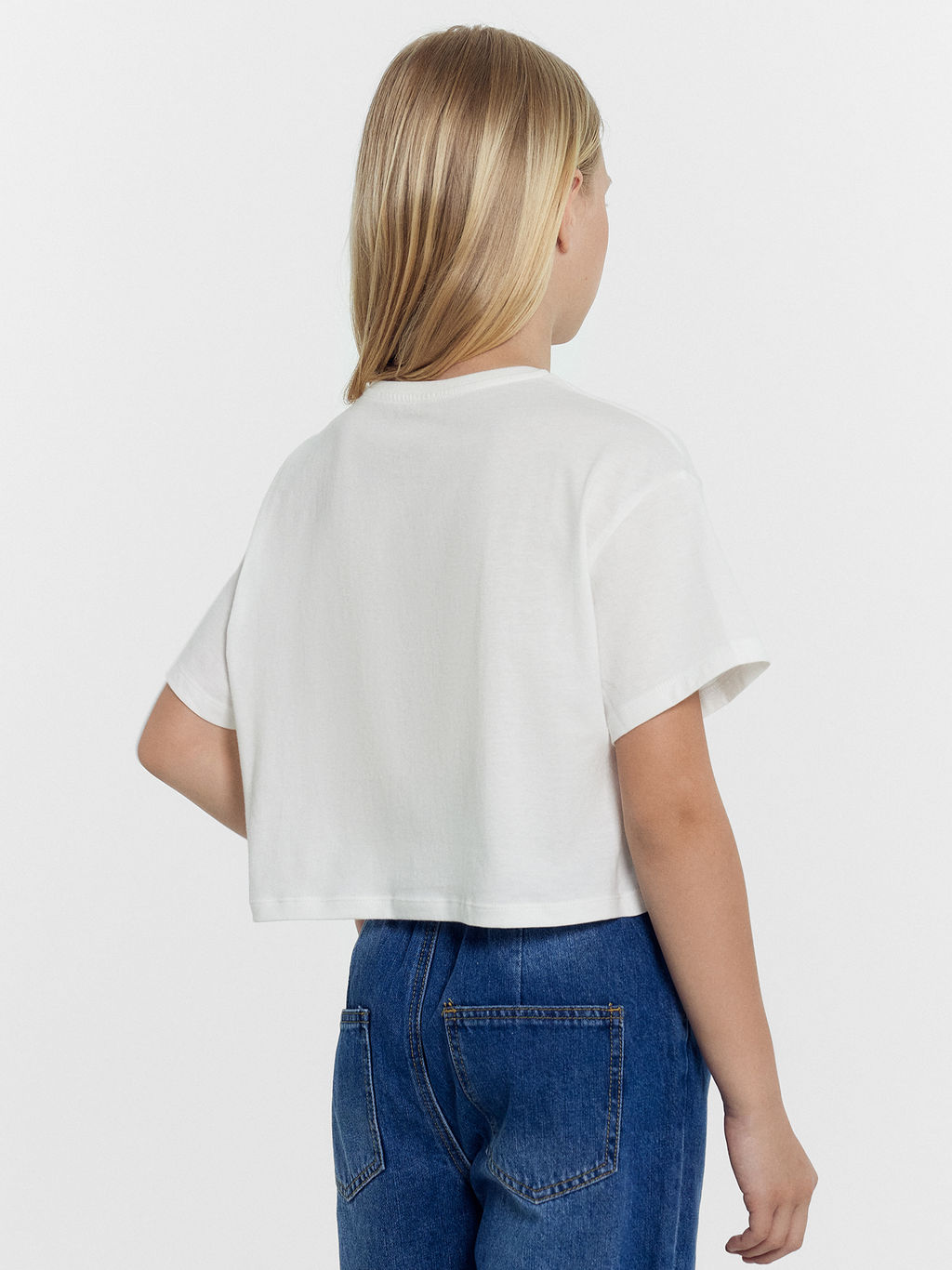 Футболка для девочек белая с принтом в виде аниме - Mark formelle фото 5