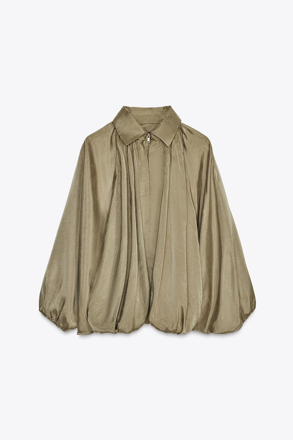 PUFFED BOMBER JACKET - ZW COLLECTION - Zara фото 16