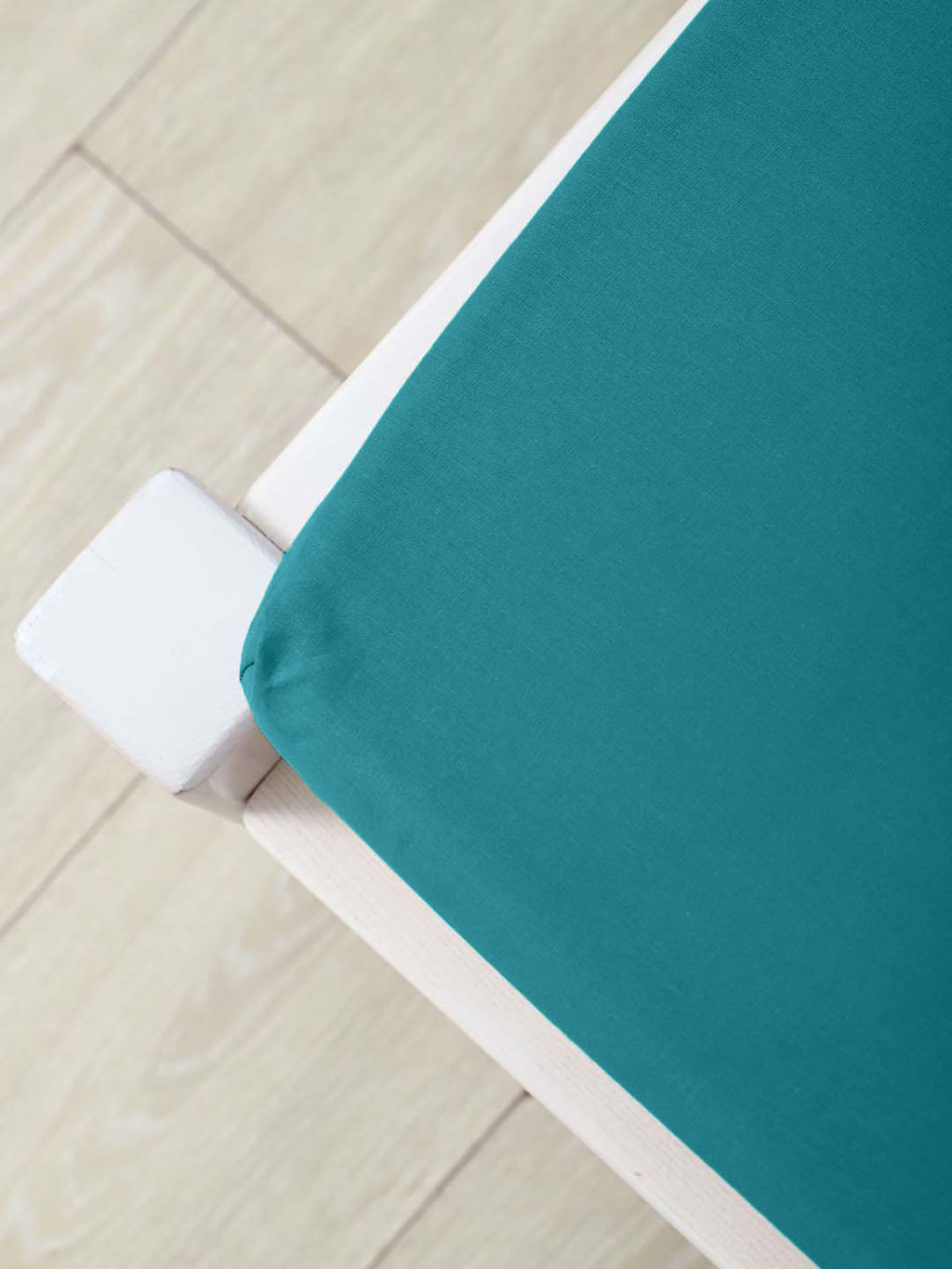 Простыня поплин гладкокрашеный - Темный бирюзовый 220x240