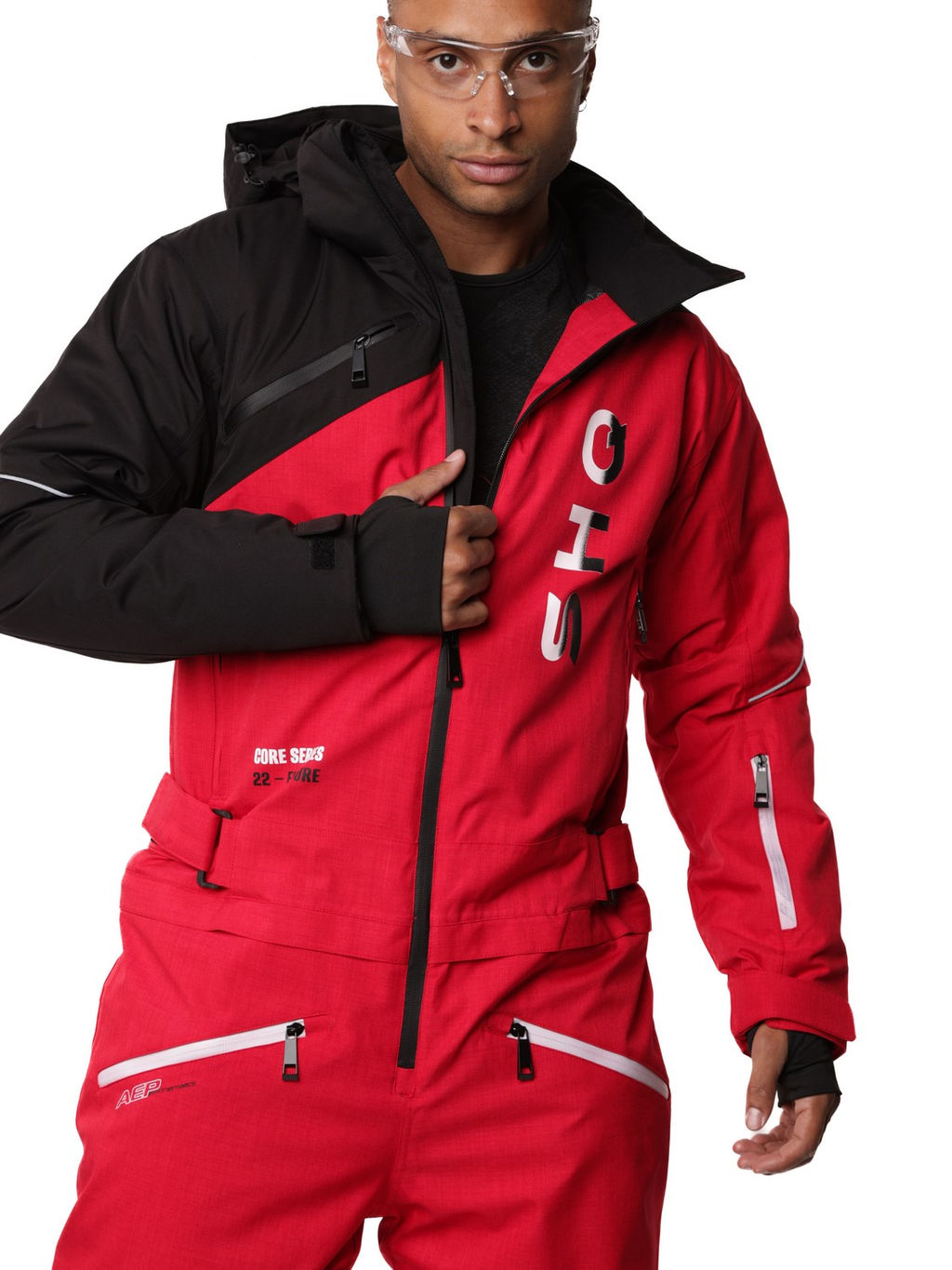 Комбинезон A-89033 Красный