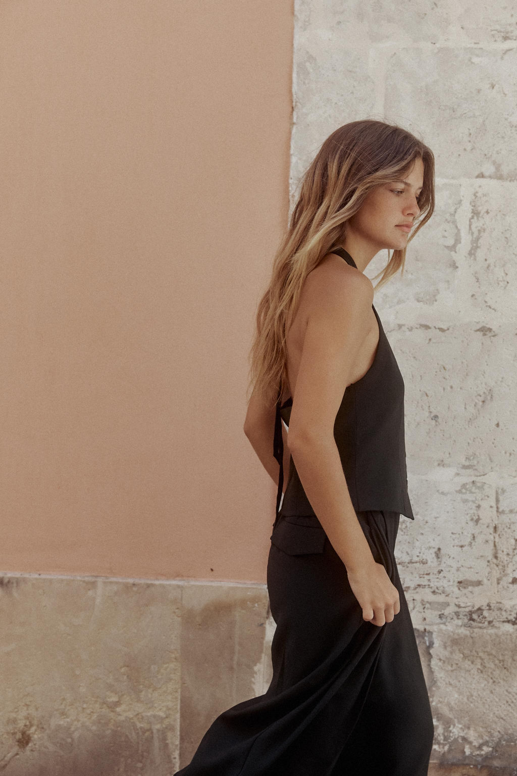 HALTER TIE WAISTCOAT TOP - Zara фото 13