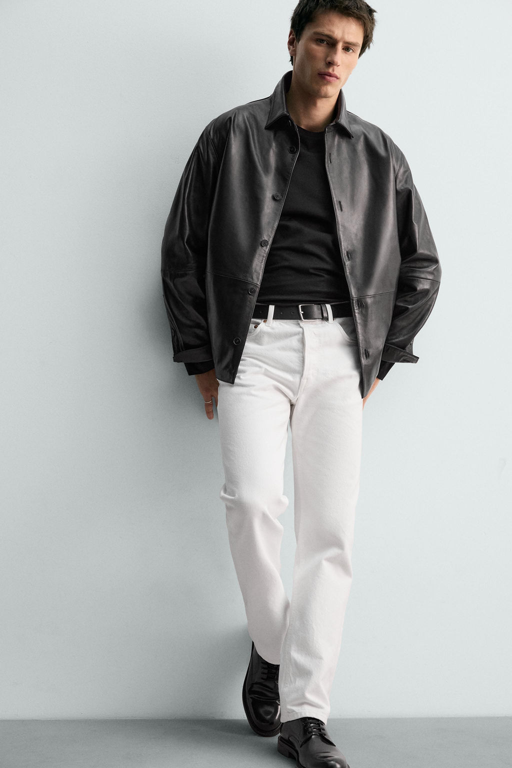 LIMITED EDITION STRAIGHT ANKLE FIT JEANS - Zara фото 5