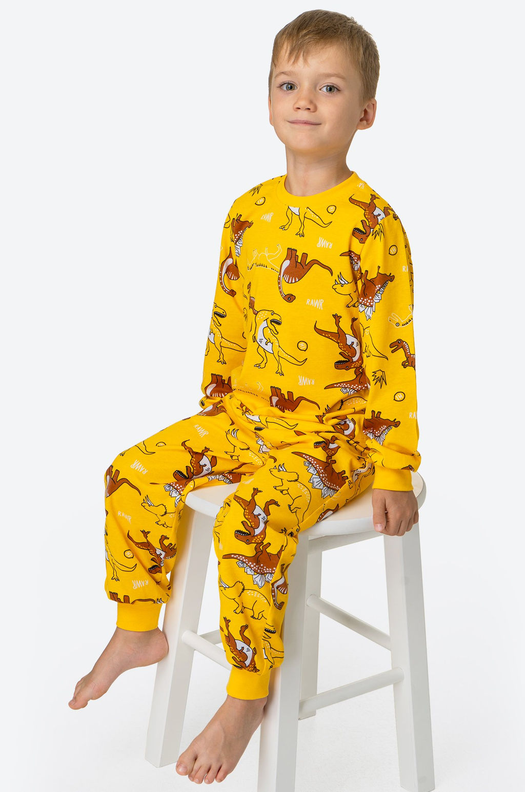 Хлопковая пижама для мальчика Happyfox
