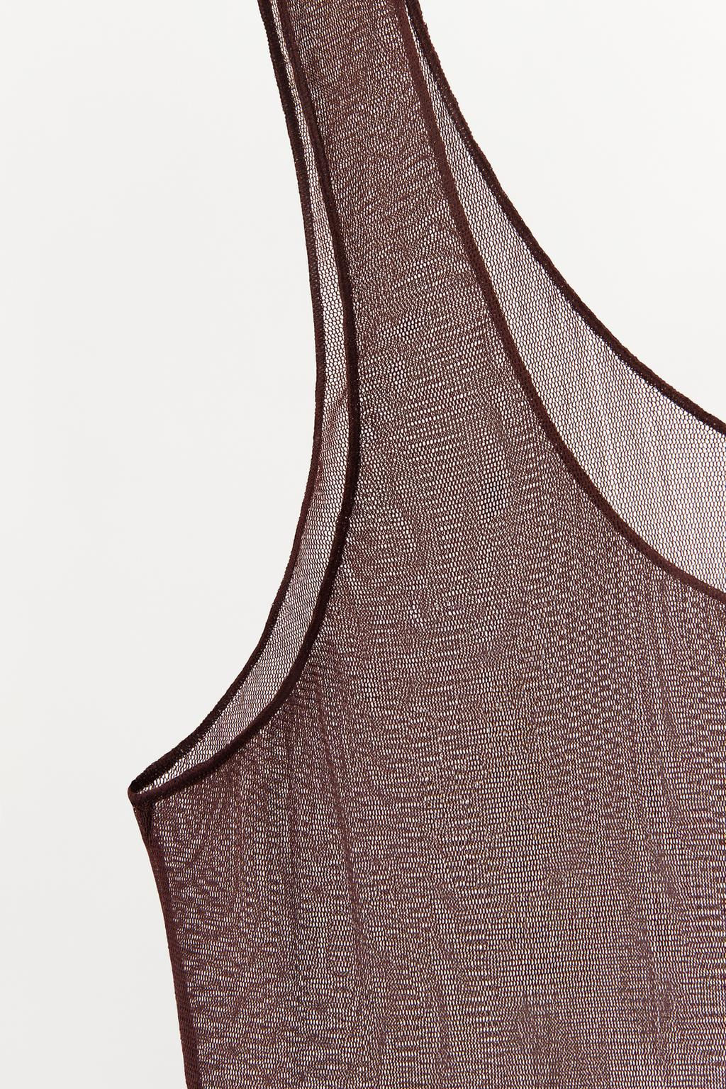 100% SILK VEST TOP - Zara фото 4