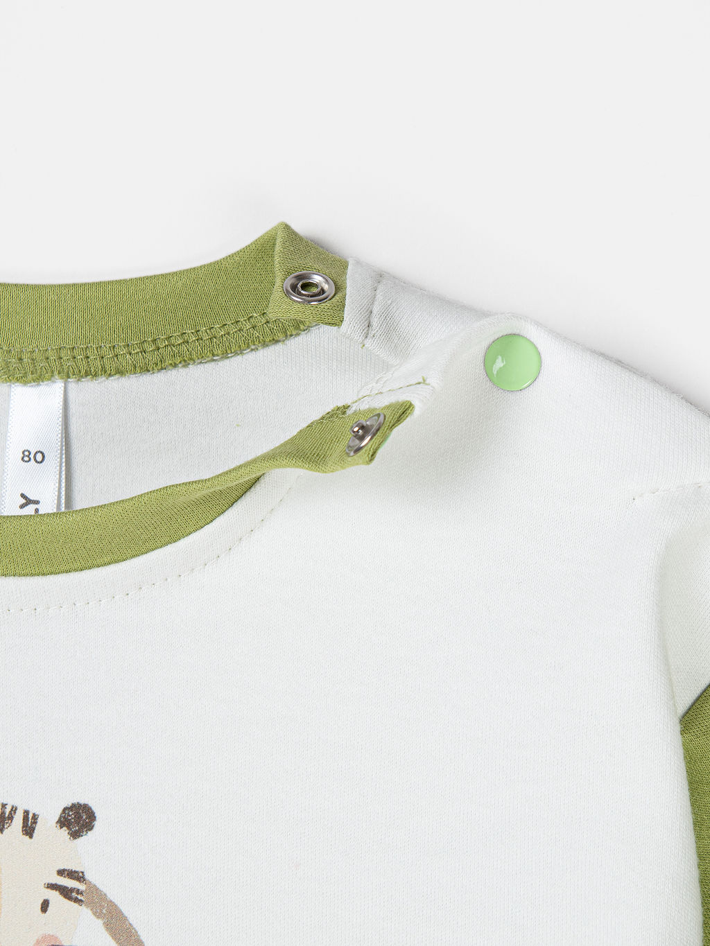 Лонгслив Тигренок с принтом 0+ - Bungly фото 4