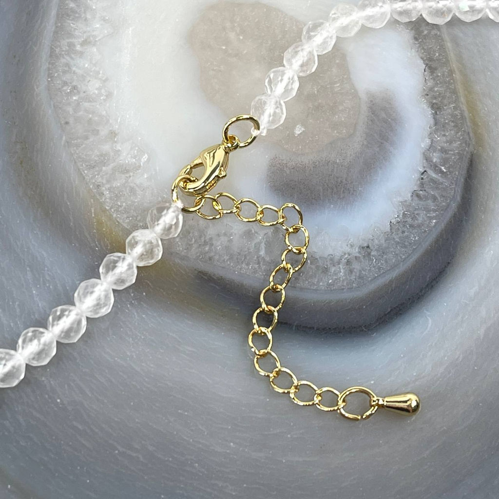 Бусы из Горного хрусталя огранка - Радуга самоцветов фото 3