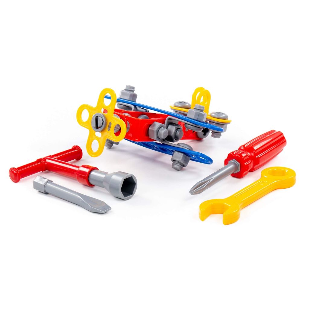 Конструктор Изобретатель - Самолёт №1 (57 элементов) (в пакете) - Полесье фото 2