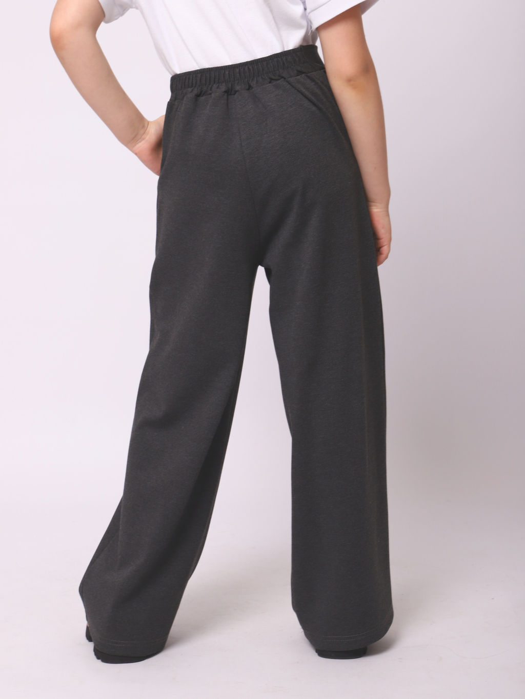 Брюки палаццо Любовь графит - Ладошки фото 3